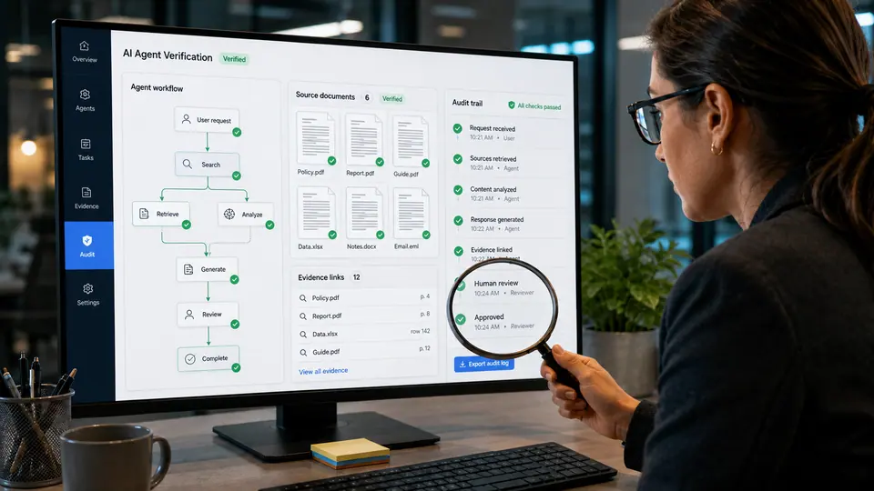 The useful test for AI agents is still verification
