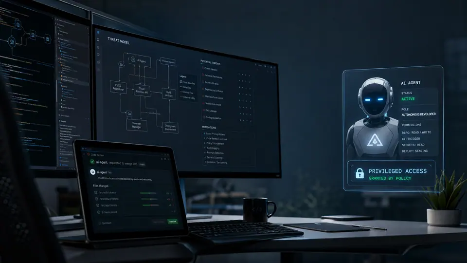 AI coding agents need threat models before they get permissions