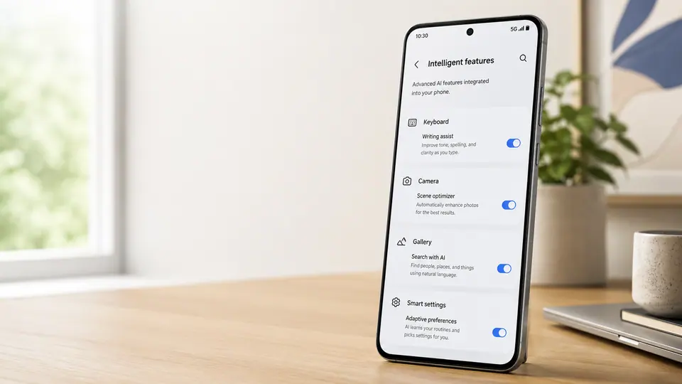 Phone AI features are starting to look like settings, not apps