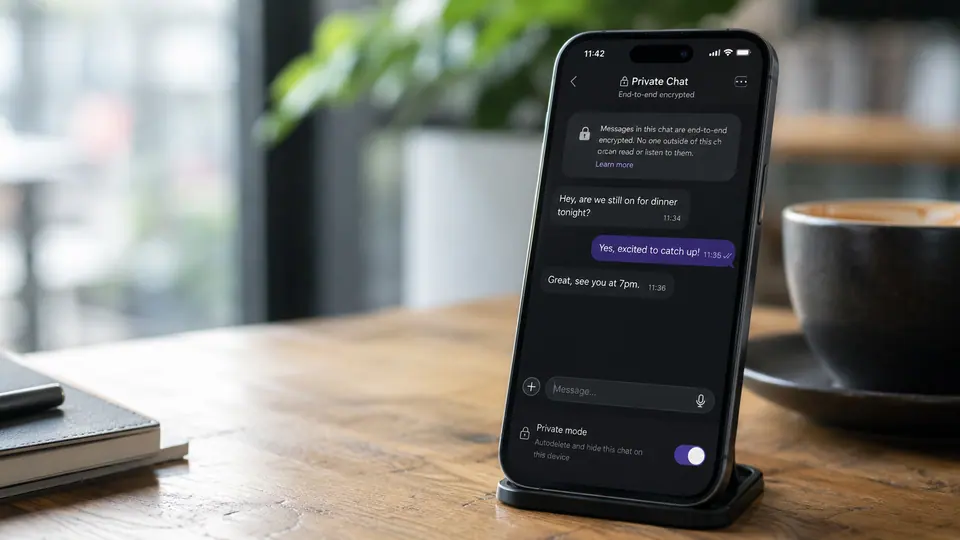 Private chat modes are becoming mainstream app features