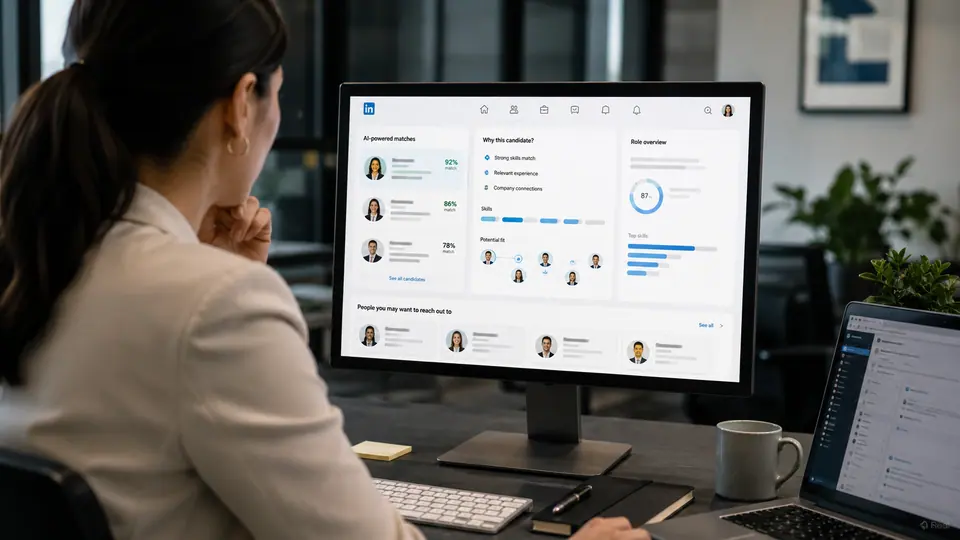 Professional networks are using AI to reshape hiring surfaces