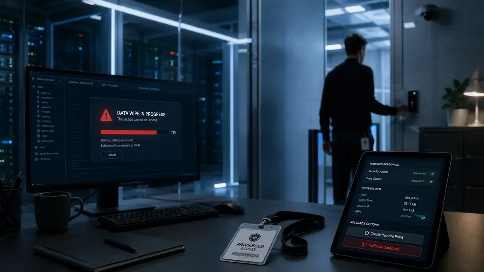 Database wipes show why insider access needs friction