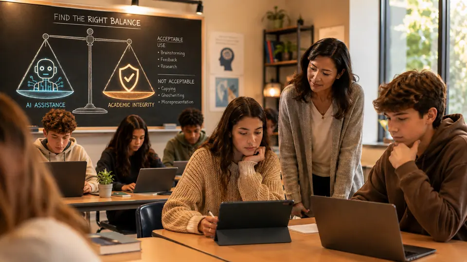 AI in classrooms is forcing schools to define the line