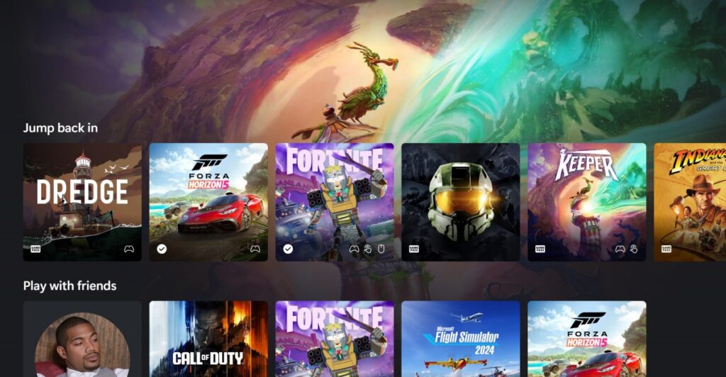 Xbox Cloud Gaming’s New Design Hints at Future Xbox Console UI src 10zdl40 featured