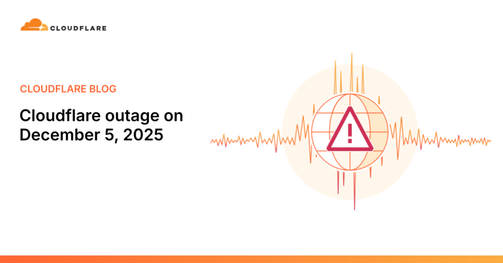 Cloudflare outage on December 5, 2025 src 1f6dfx4 featured