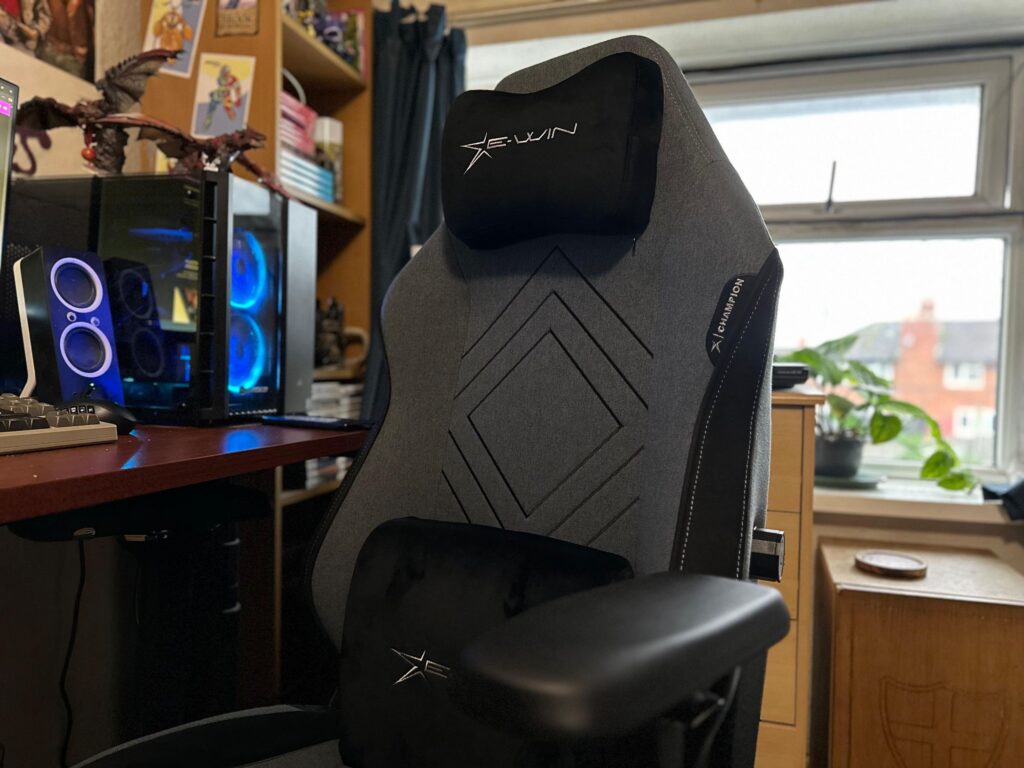 The E-WIN Champion Upgraded Gaming Chair: A Review of Comfort and Adjustability src 1w9jv84 featured